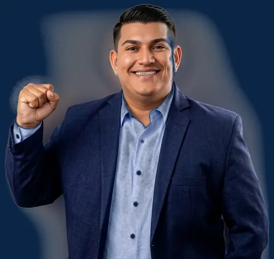 Sargento Nadelson, policial militar de Pernambuco, candidato a deputado federal